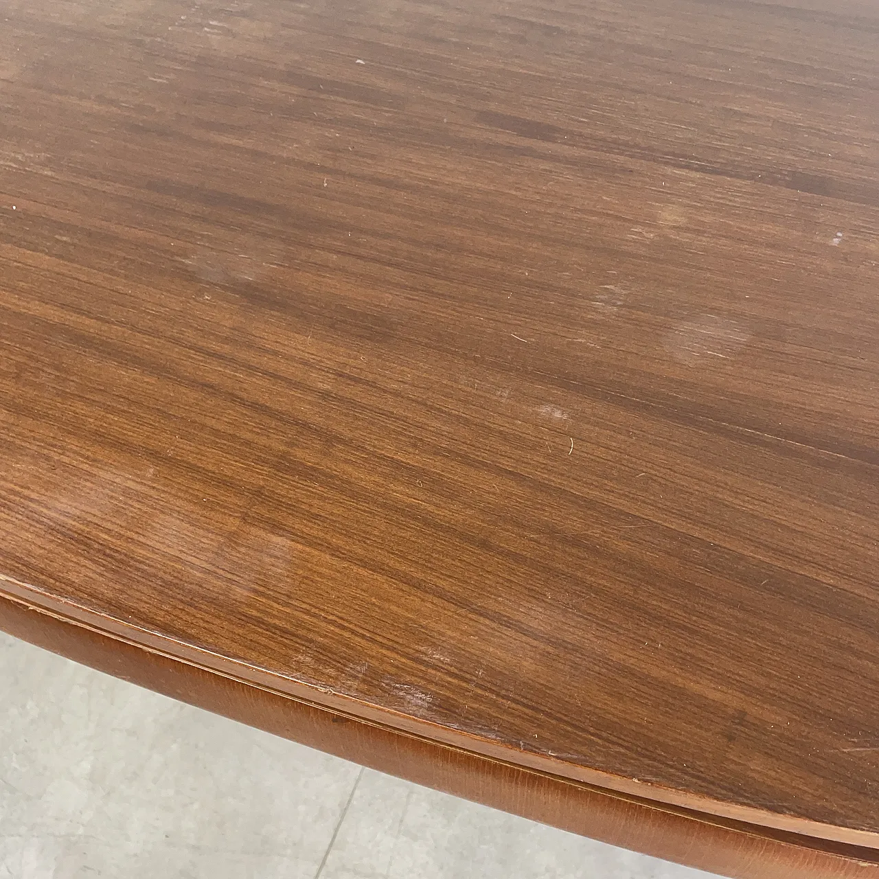 Oval table or desk by Silvio Cavatorta, 1960s 11