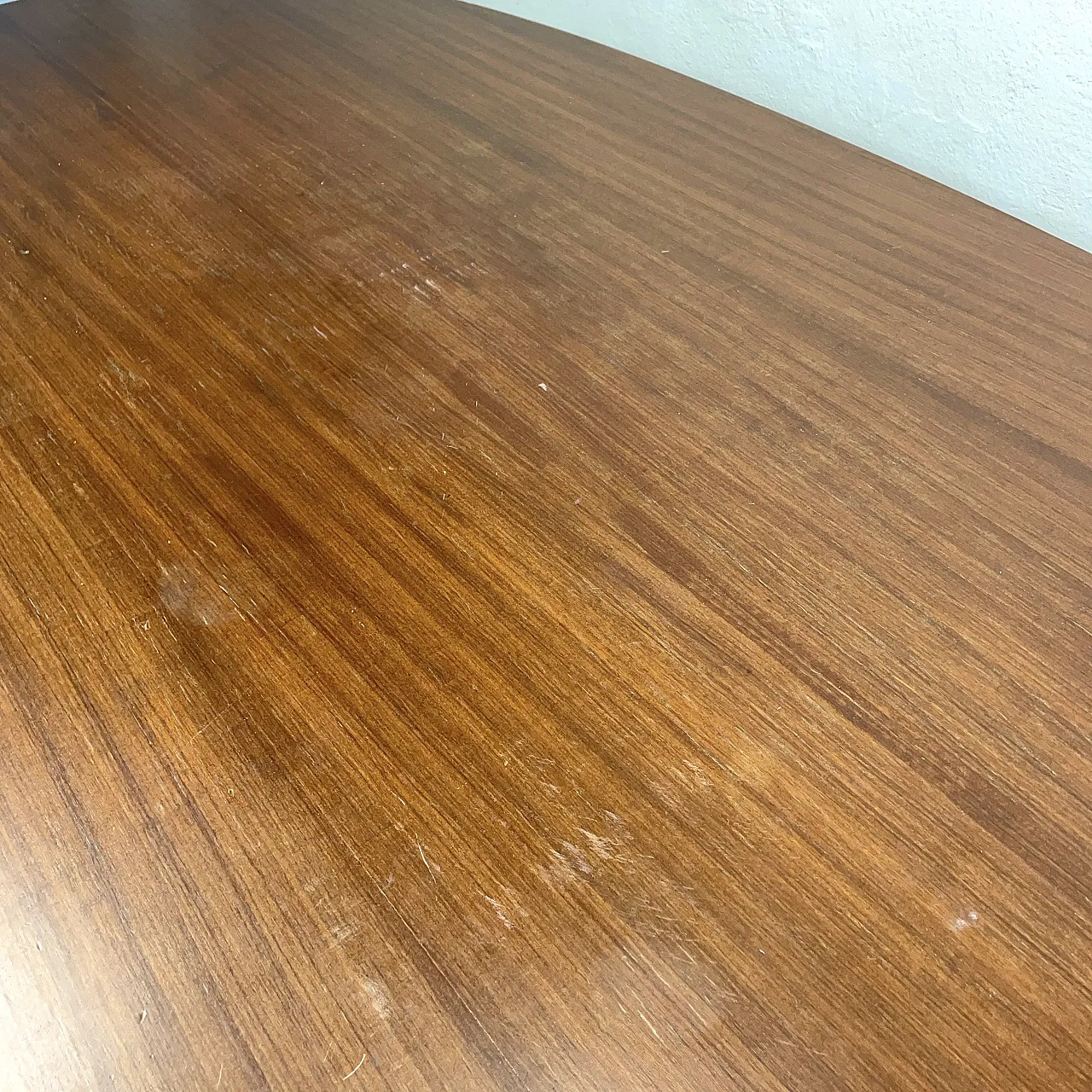 Oval table or desk by Silvio Cavatorta, 1960s 13