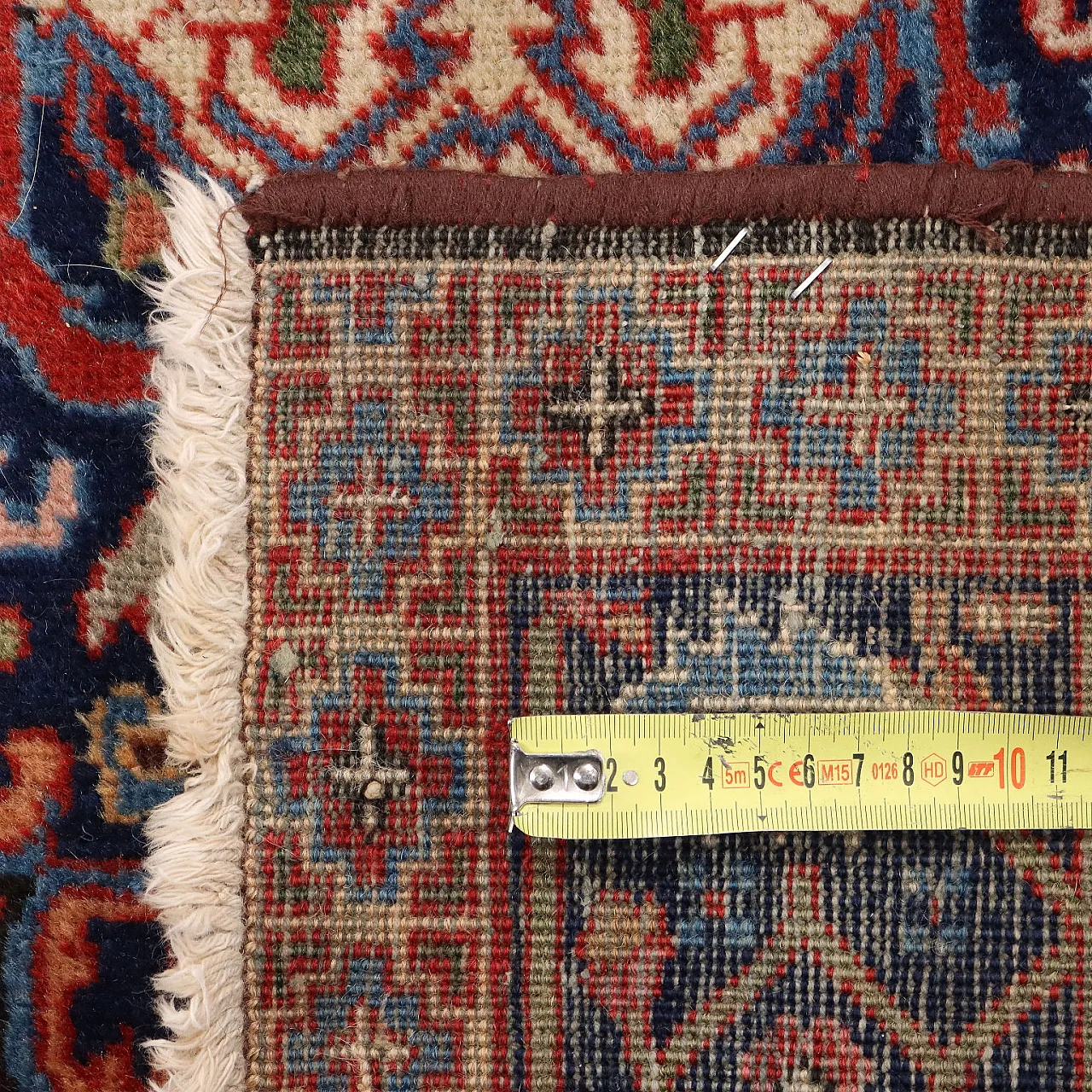 Tappeto Mussul in lana e cotone con nodo pesante, fine '900 7