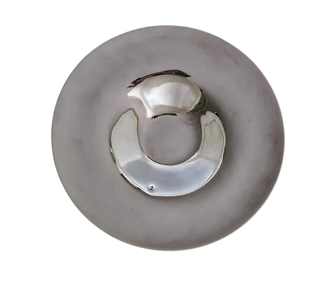 Ciotola in argento di Afra & Tobia Scarpa per San Lorenzo, anni '90 10