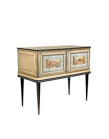 Radic and brsss table, 70s