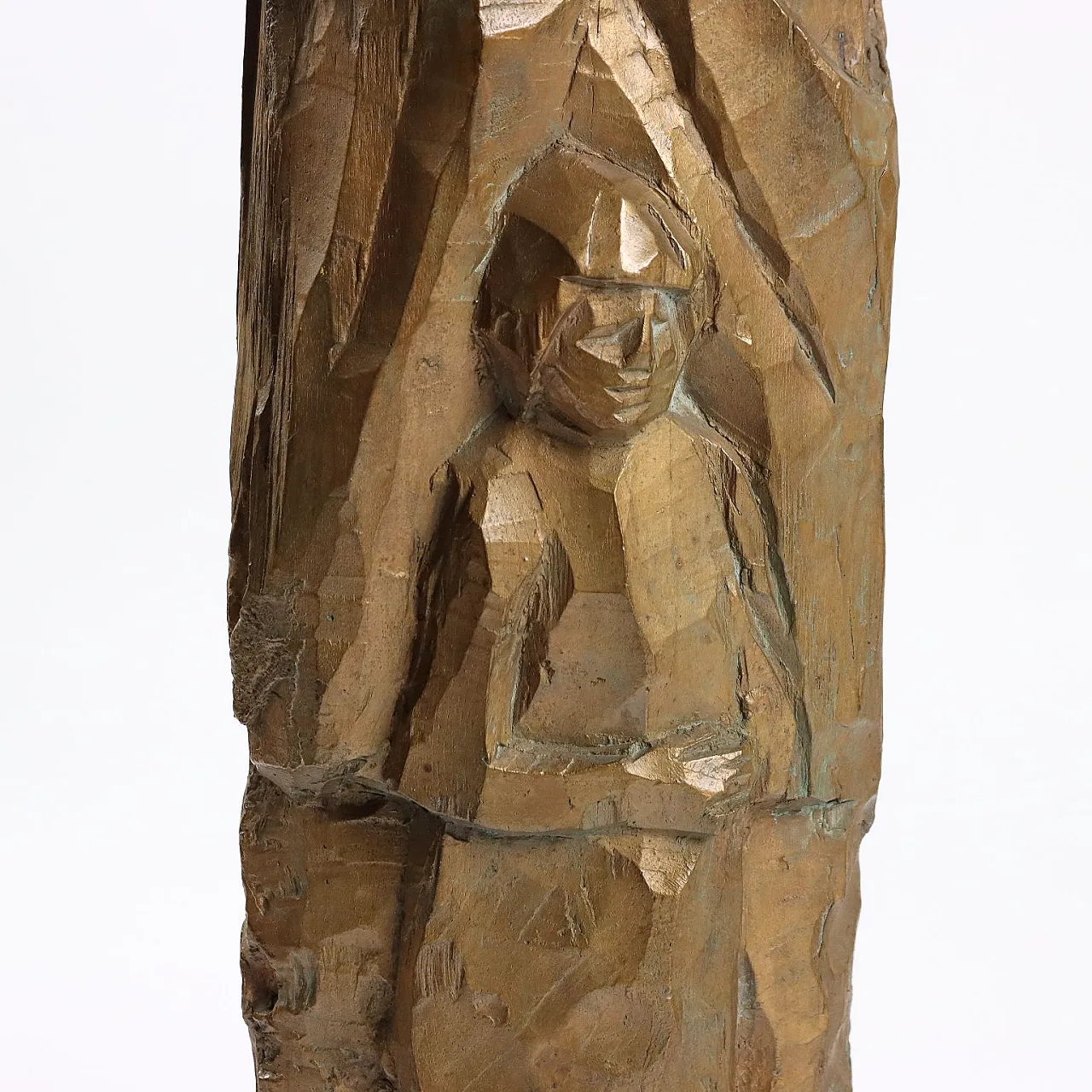 Piero Maggioni, famiglia, scultura in bronzo 6