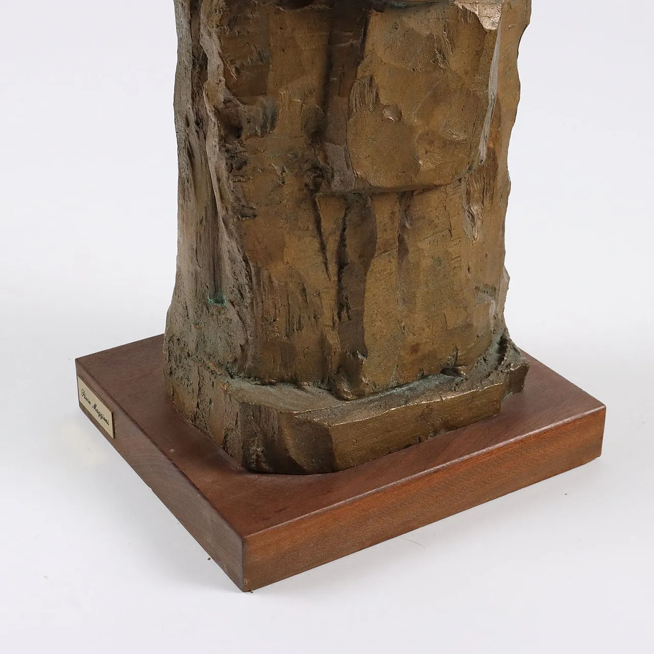 Piero Maggioni, famiglia, scultura in bronzo 7