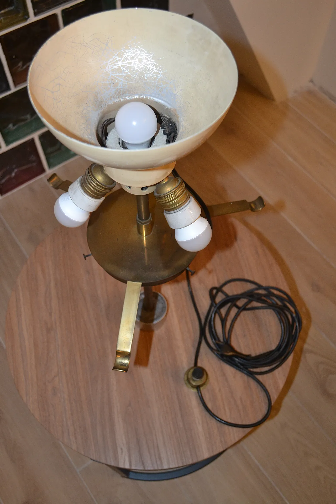 Lampada da tavolo Porcino Luigi Caccia Dominioni per Azucena, anni '60 2