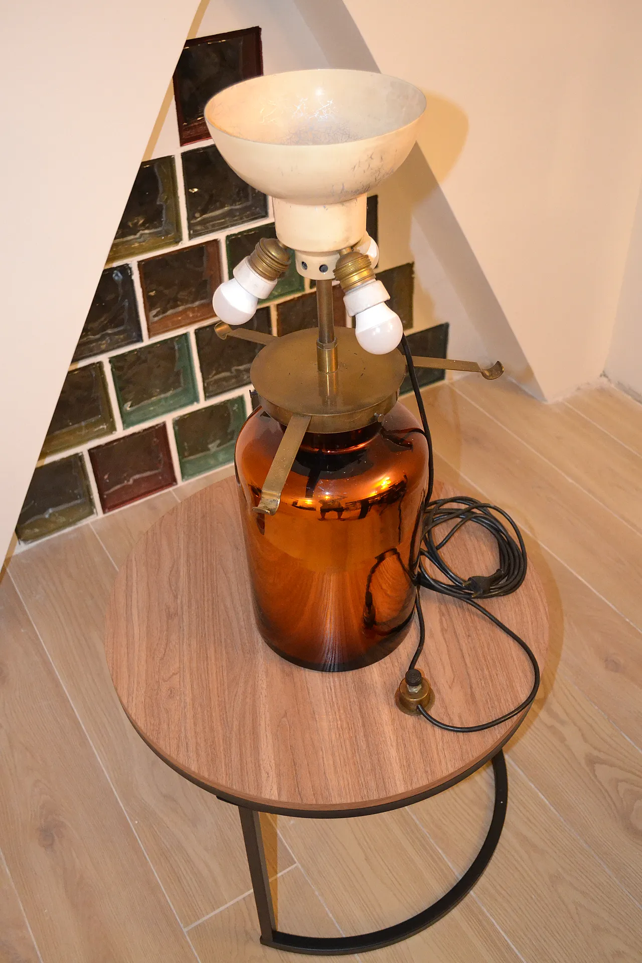 Lampada da tavolo Porcino Luigi Caccia Dominioni per Azucena, anni '60 4