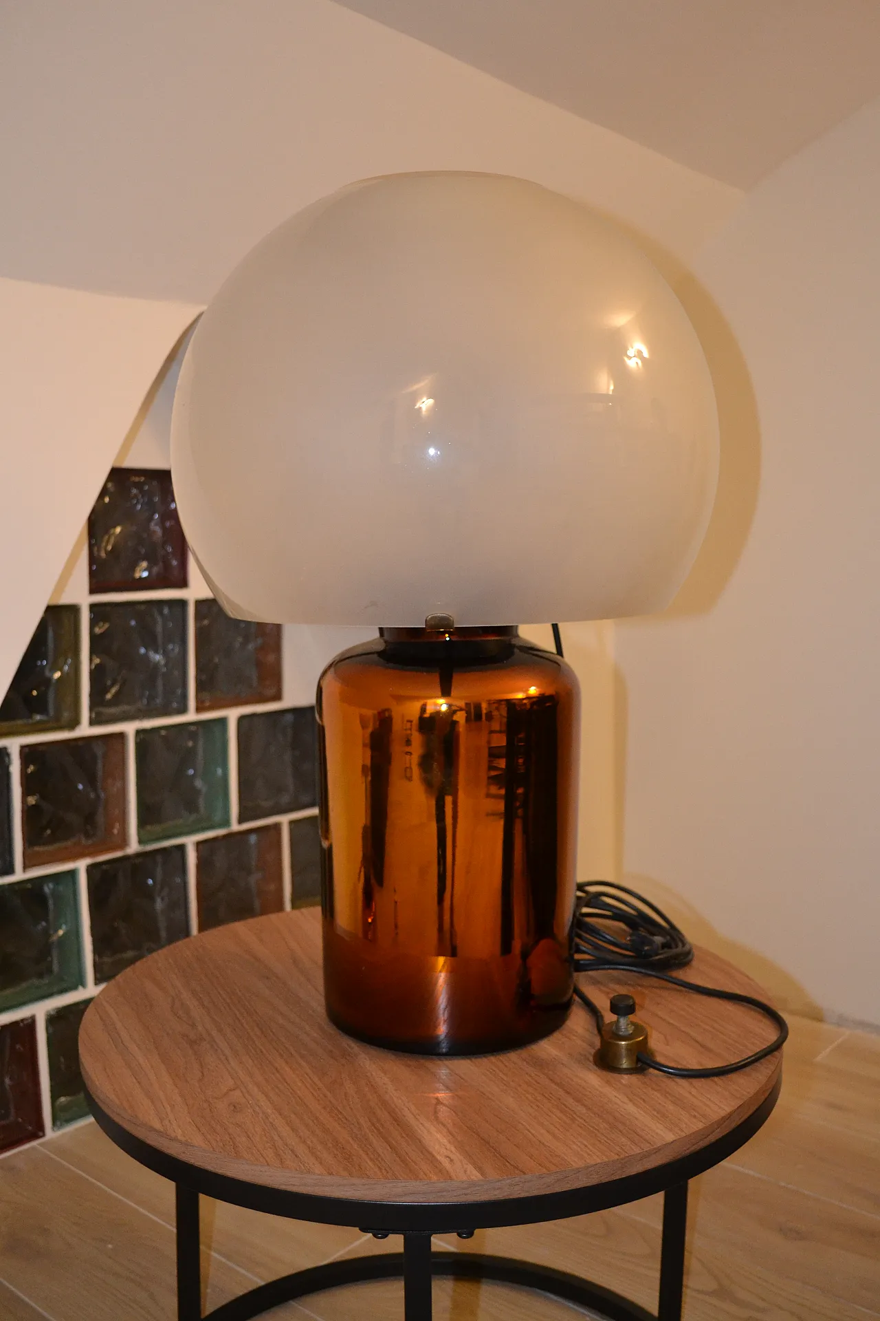 Lampada da tavolo Porcino Luigi Caccia Dominioni per Azucena, anni '60 5