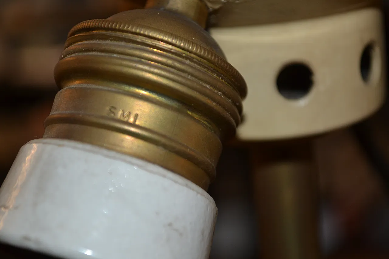 Lampada da tavolo Porcino Luigi Caccia Dominioni per Azucena, anni '60 10