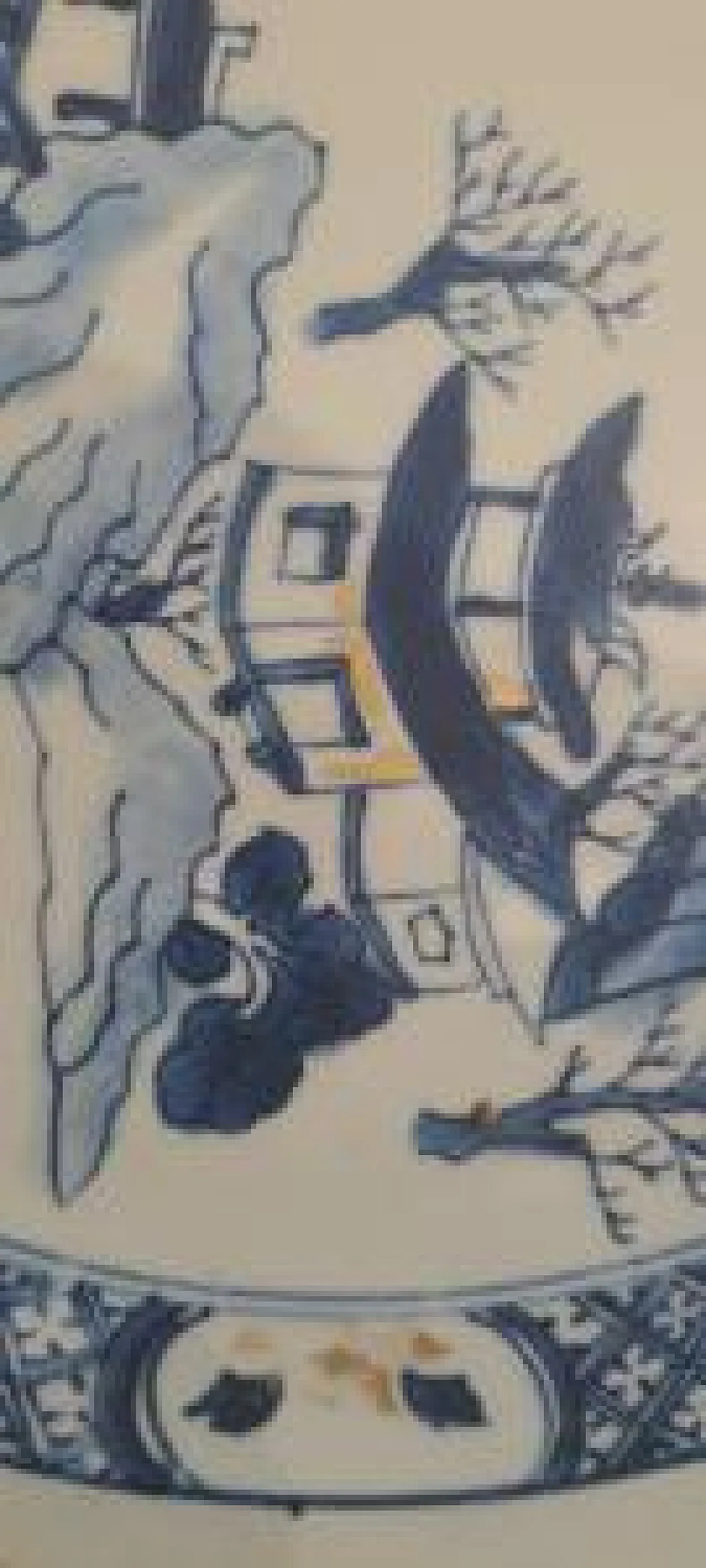 Piatto Nanking Cargo in porcellana cinese, '700 4