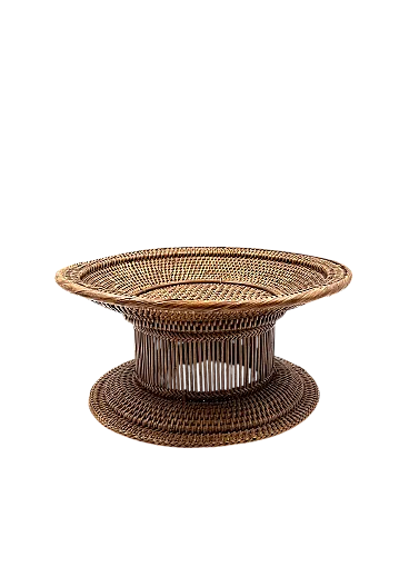 Wicker tray, Italy 1960