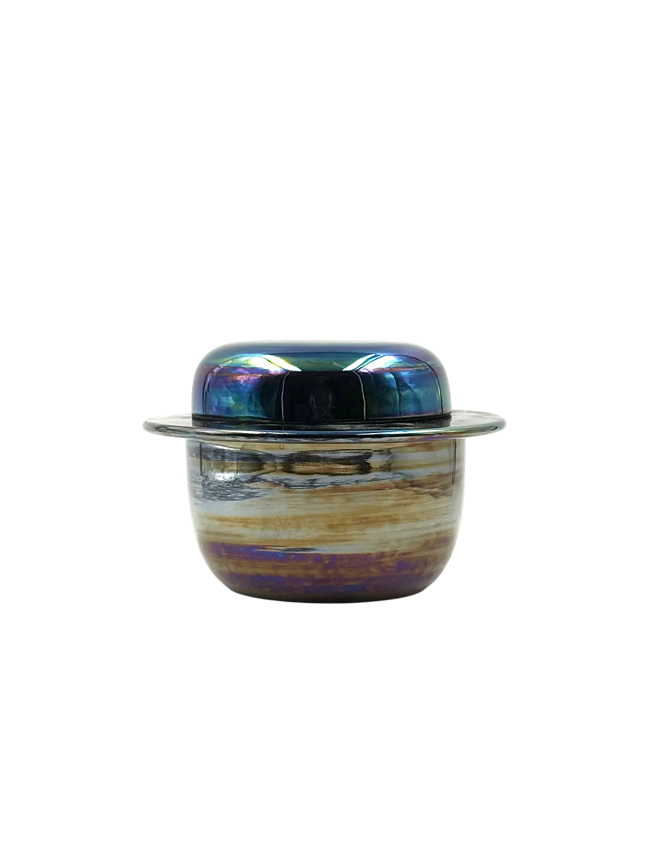 Mid-Century iridescent ceramic, Ceramiche Paoli Italy 1970 13
