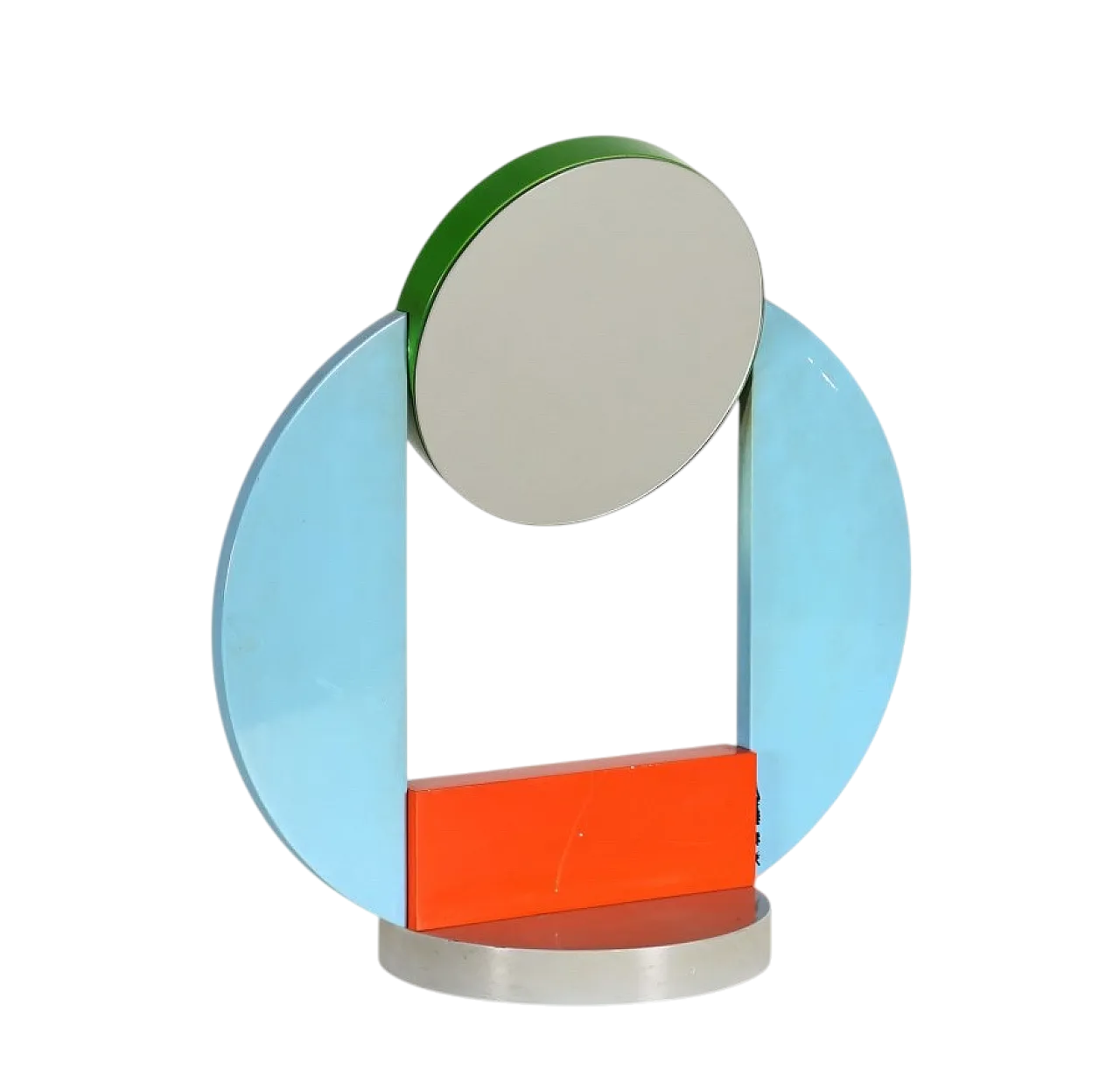 Postmodern Table Mirror di Michele de Lucche per Memphis, 1980 18