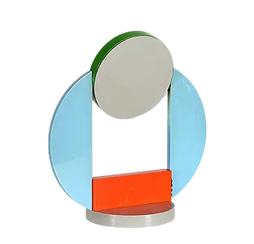 Postmodern Table Mirror di Michele de Lucche per Memphis, 1980