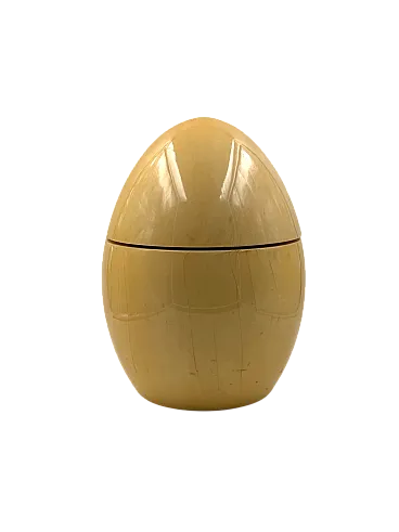 Ice bucket egg by Tommaso Barbi for TB in parchment, 1970