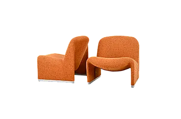 Coppia di sedie di alky di G.pretti per Anonima Castelli, anni '70