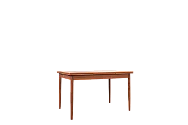 Dining table extendable in Danish teak, 1960s