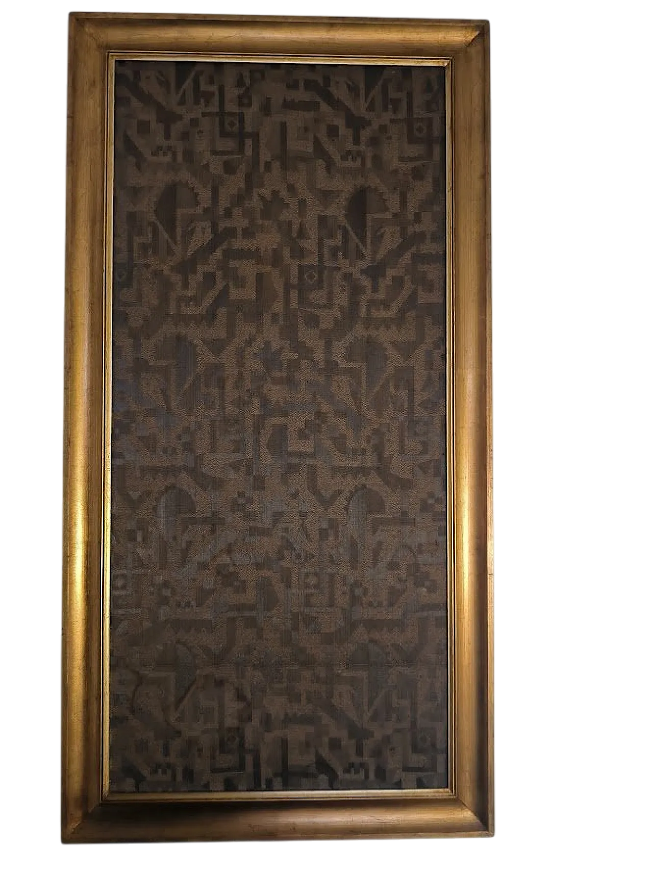 Pannello con tessuto futurista Deco, Italia, anni '30 5