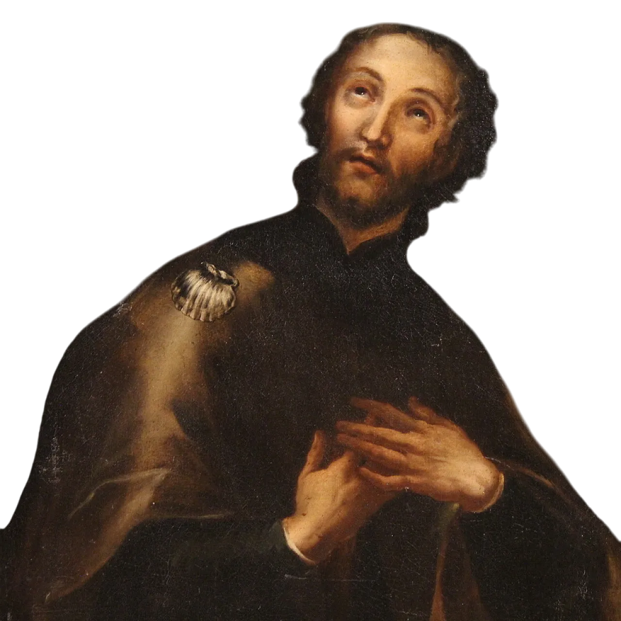 Religious painting San Rocco, '600 16