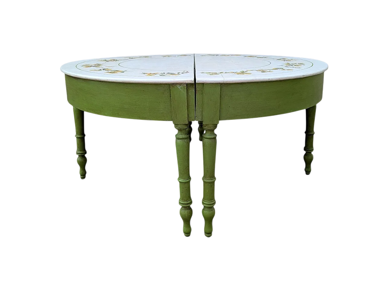 Coppia di console di legno abete, 50 anni 8