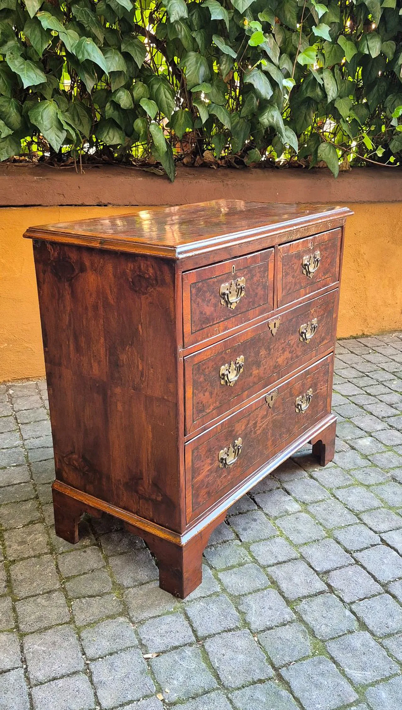 Placoned dresser in walnut wood and cherry, 19th century 3