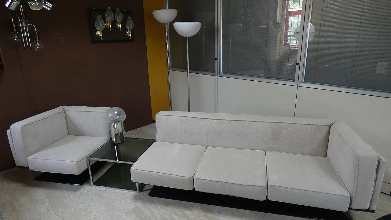 Divano modulare Vignola di Luigi Pellegrin per Mim Roma, anni '60 18