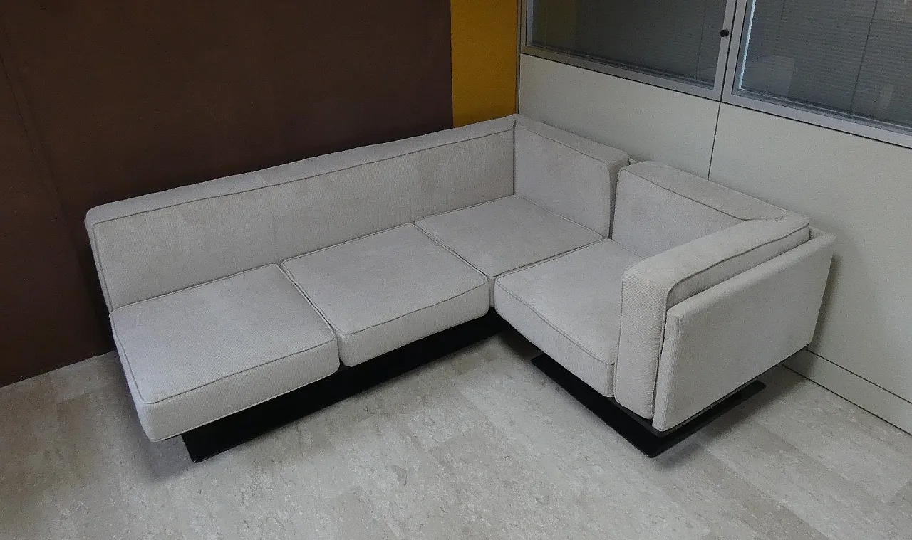 Divano modulare Vignola di Luigi Pellegrin per Mim Roma, anni '60 19