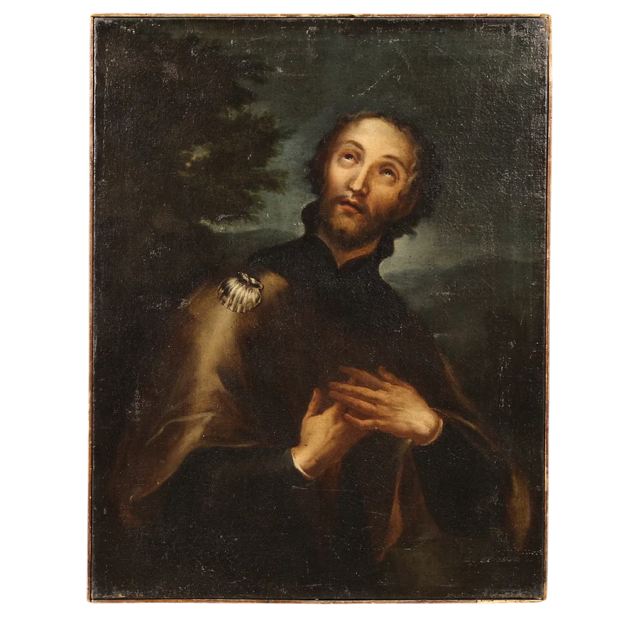 Religious painting San Rocco, '600 17