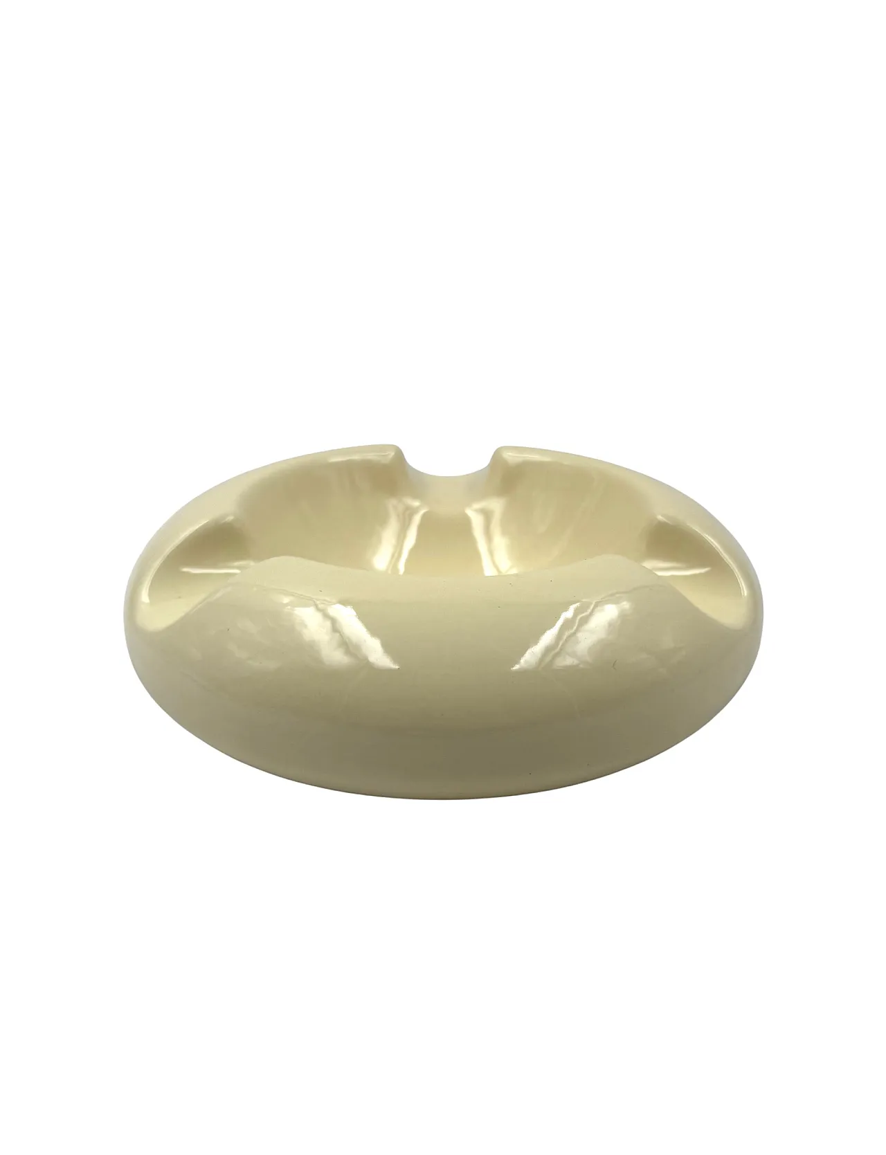 Space age cream ceramic Sicart, 1970 8