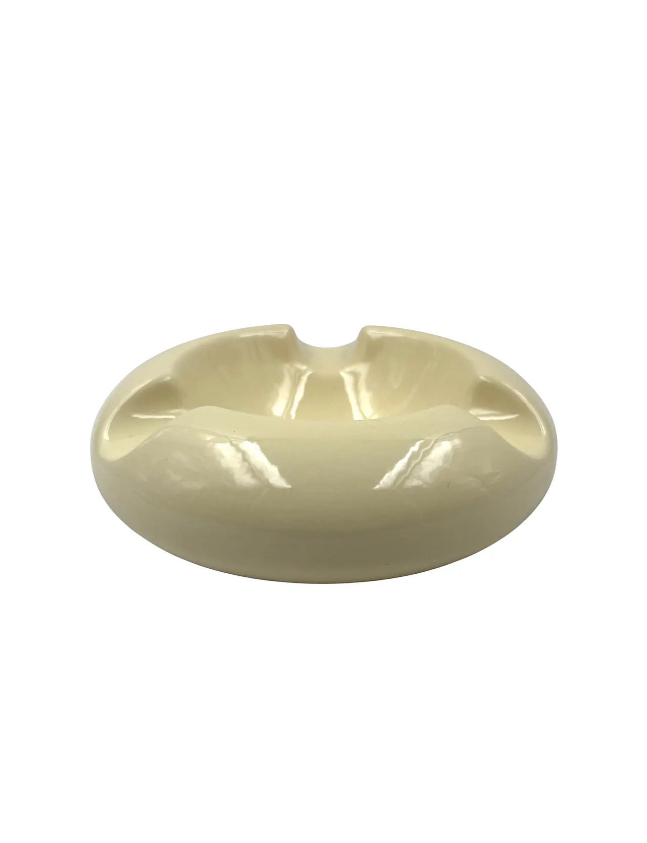 Space age cream ceramic Sicart, 1970 9