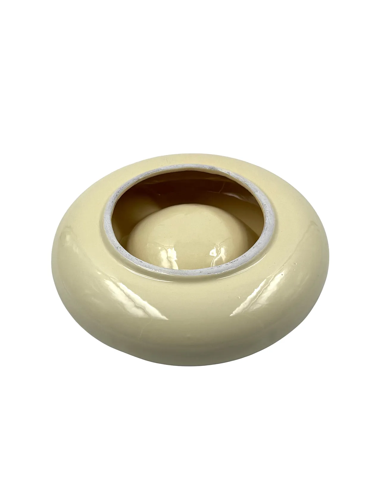 Space age cream ceramic Sicart, 1970 13