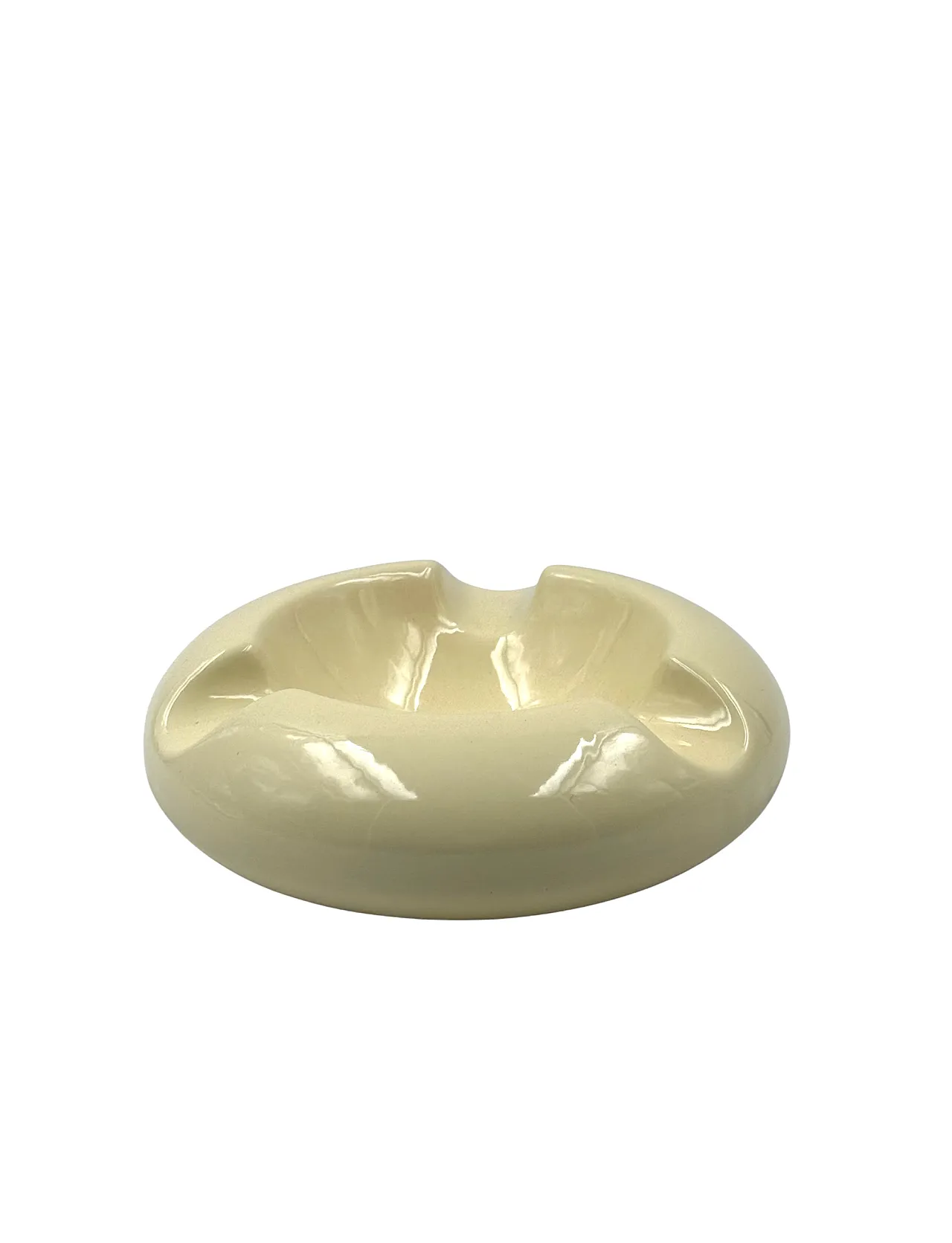 Space age cream ceramic Sicart, 1970 14