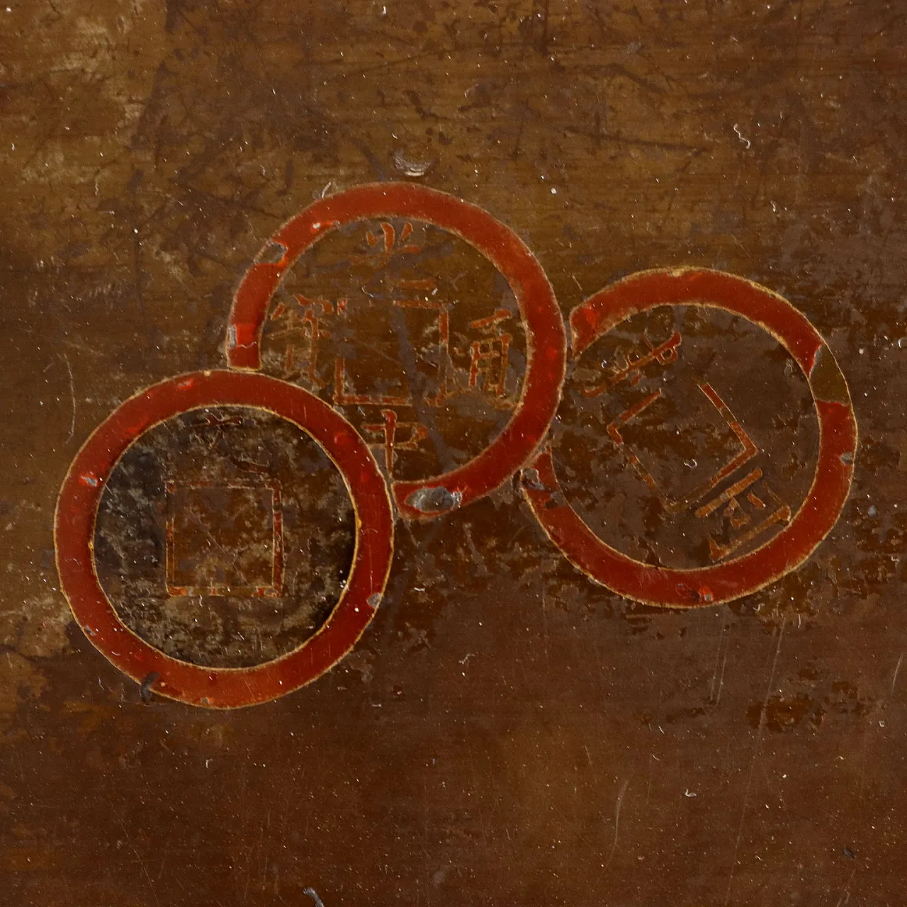 4 Chinoiserie tables, 19th century 9