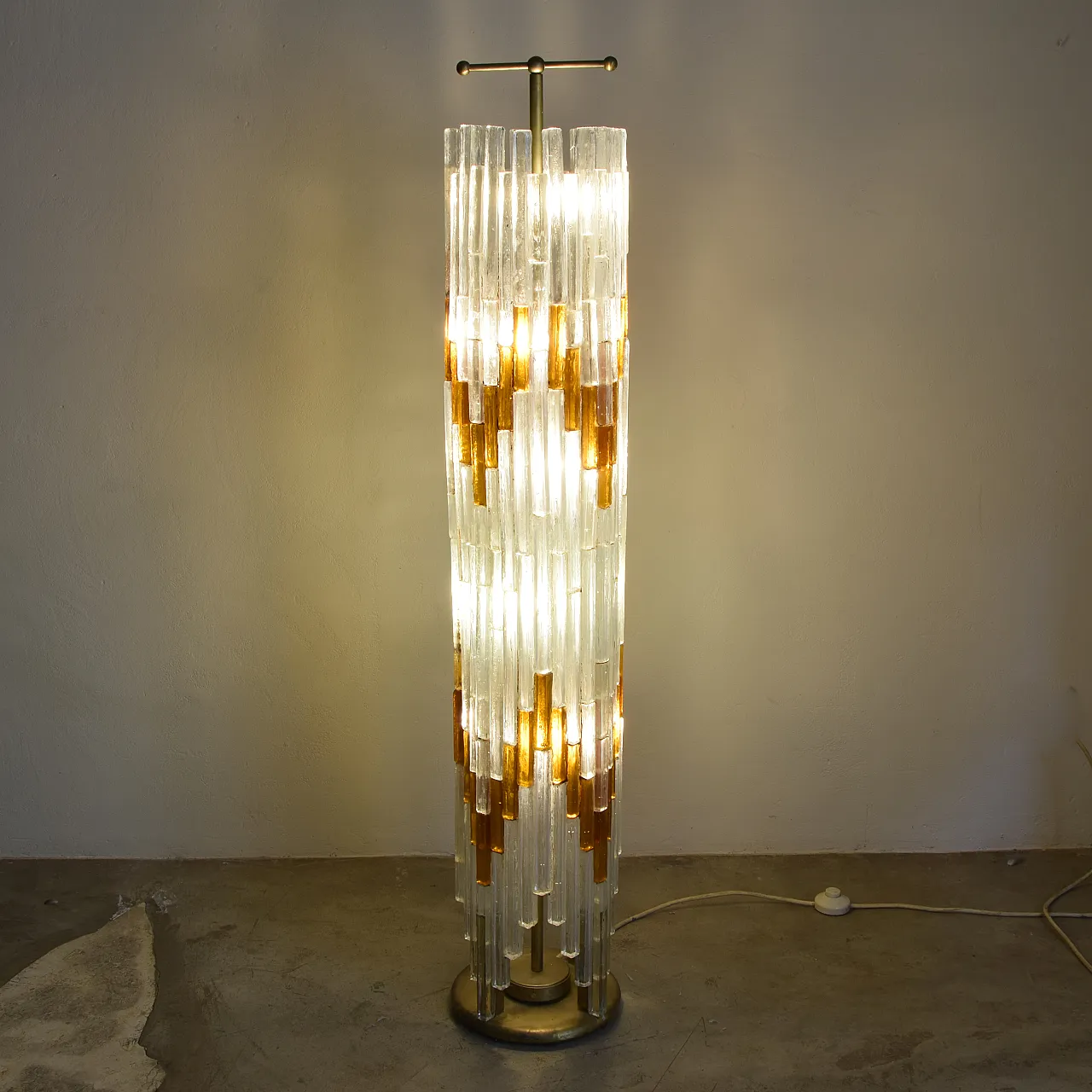 Albano Poli Murano glass lamp for Poliarte, 1960s 1381548