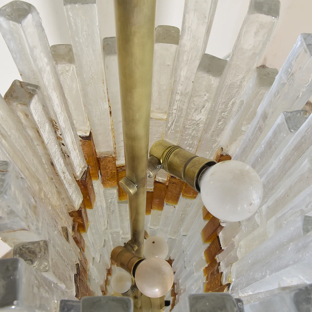 Albano Poli Murano glass lamp for Poliarte, 1960s 1381554