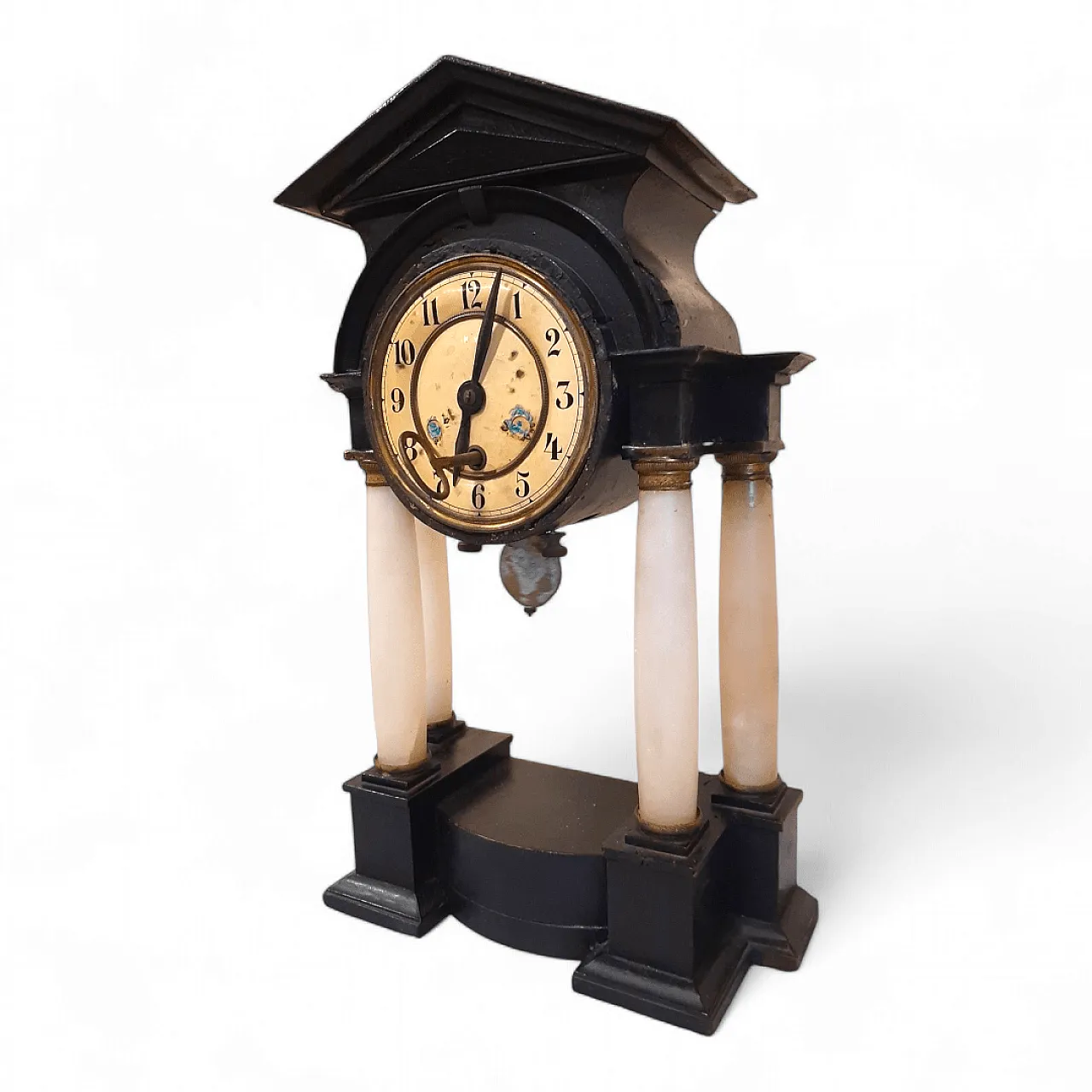 Temple clock Empire style, 19th century 2