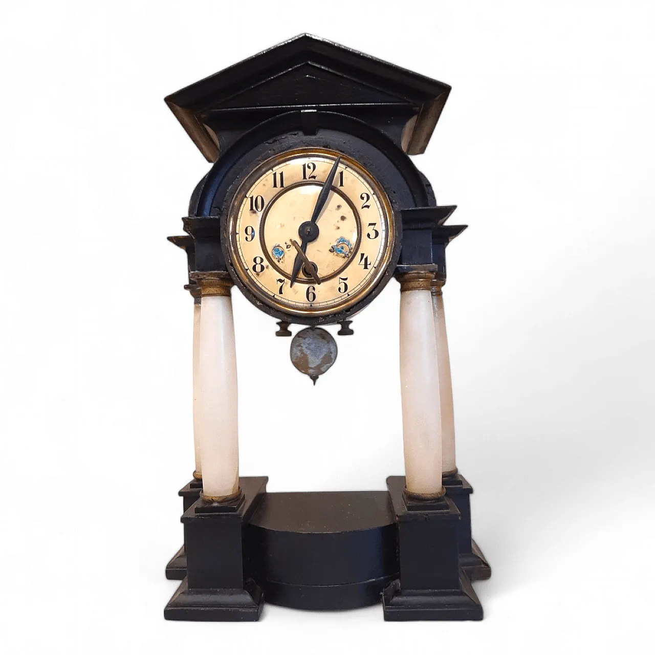 Temple clock Empire style, 19th century 4