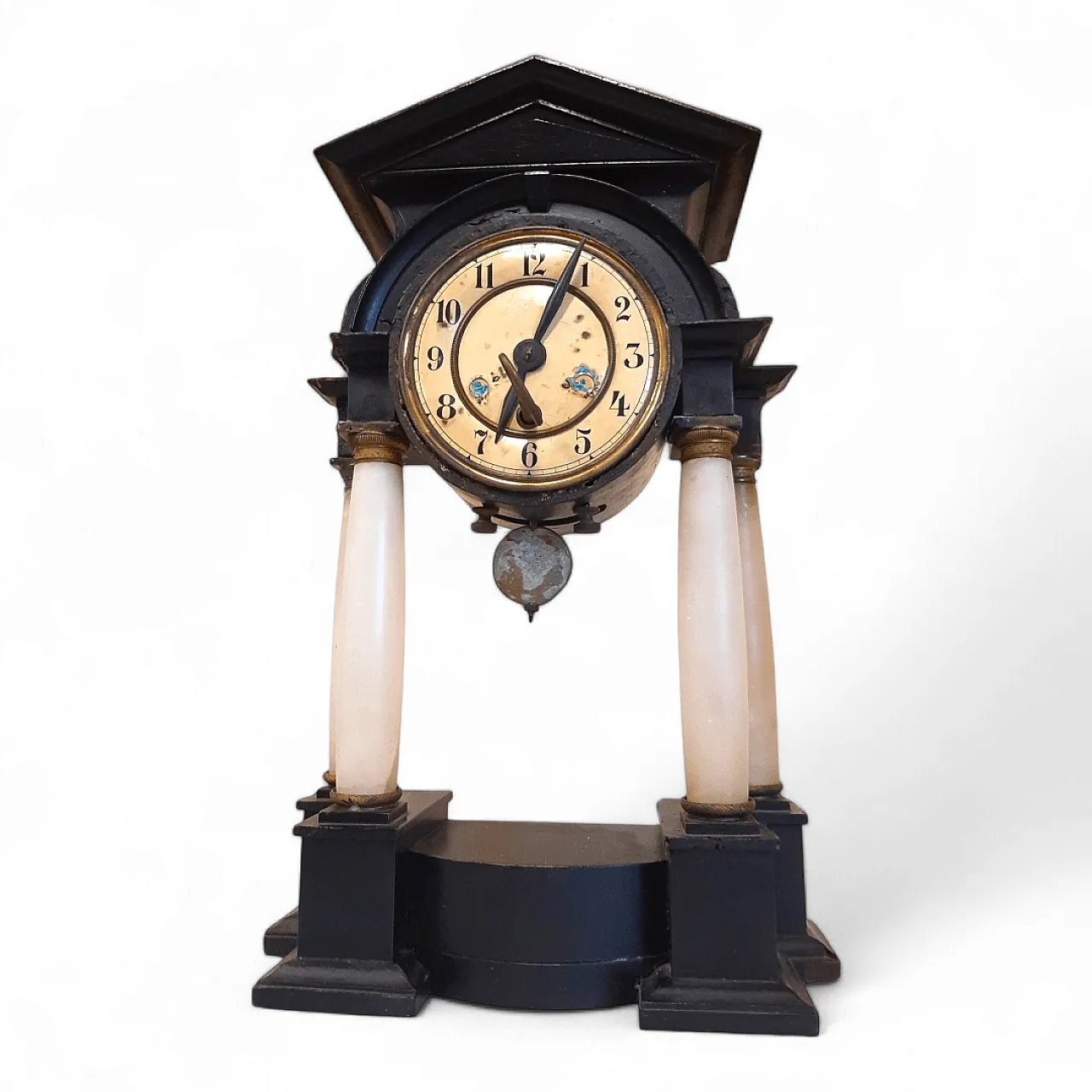 Temple clock Empire style, 19th century 5