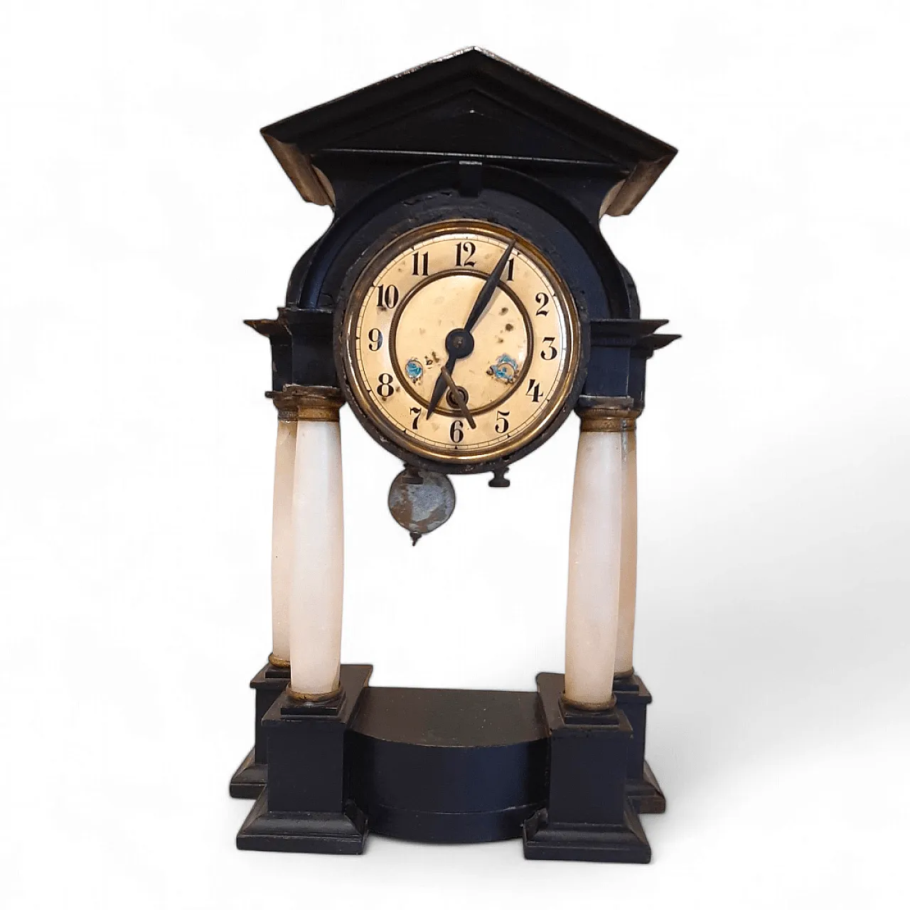 Temple clock Empire style, 19th century 6