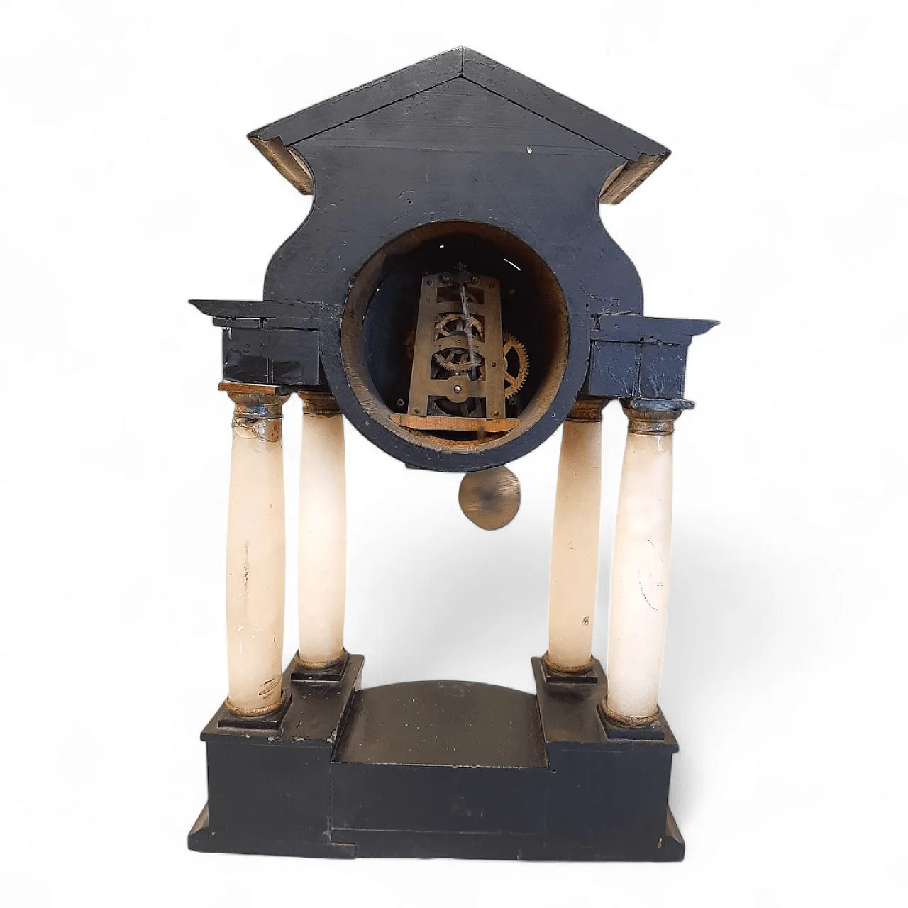 Temple clock Empire style, 19th century 8
