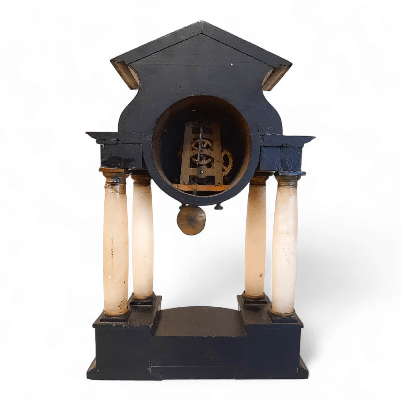 Temple clock Empire style, 19th century 10