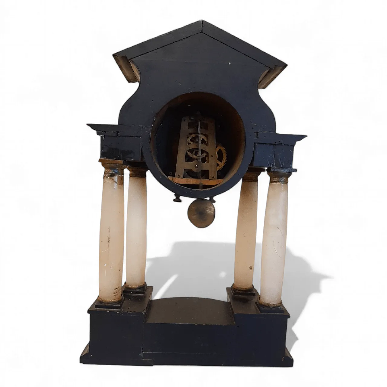 Temple clock Empire style, 19th century 11