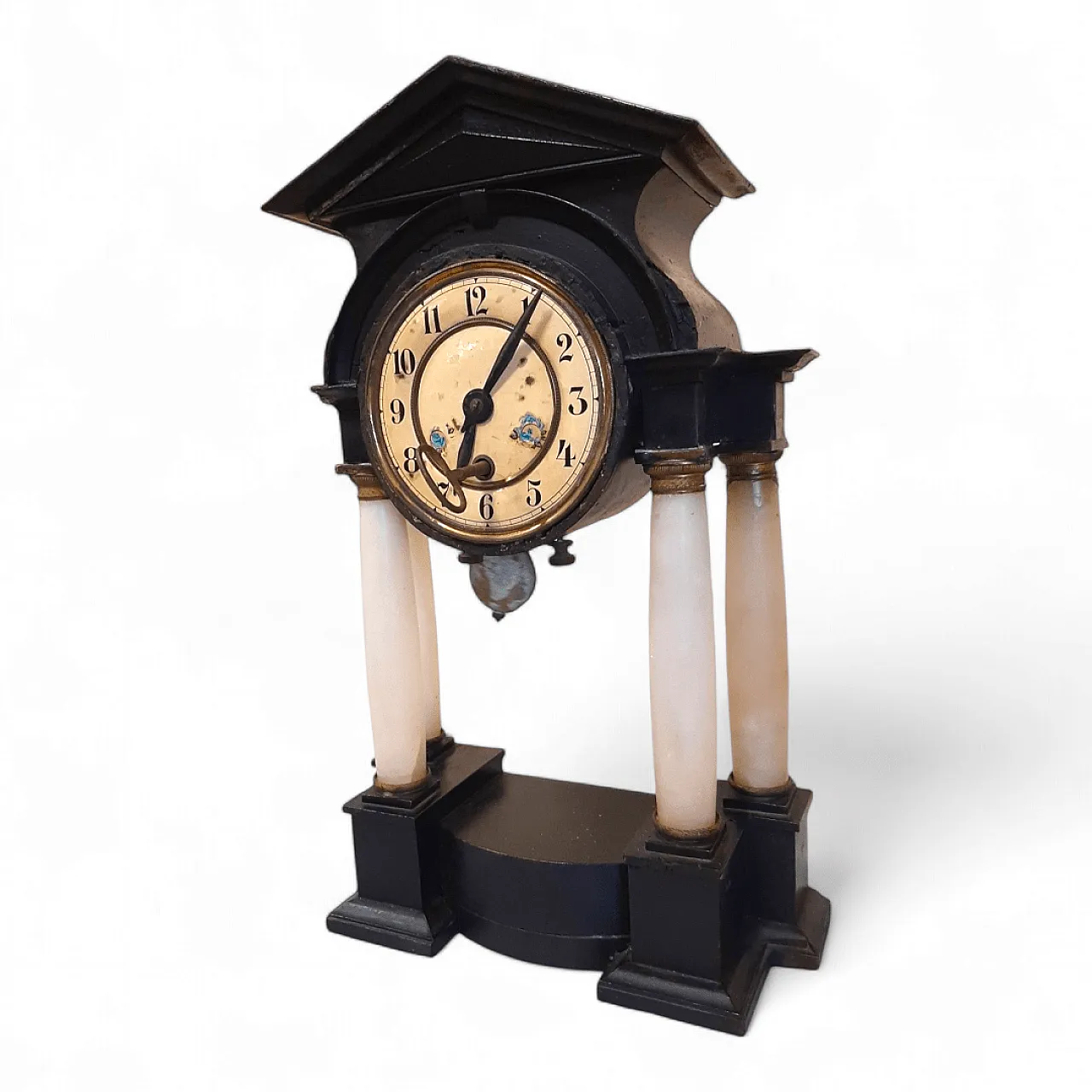 Temple clock Empire style, 19th century 14