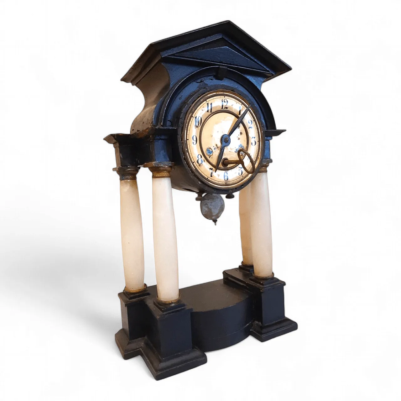 Temple clock Empire style, 19th century 15