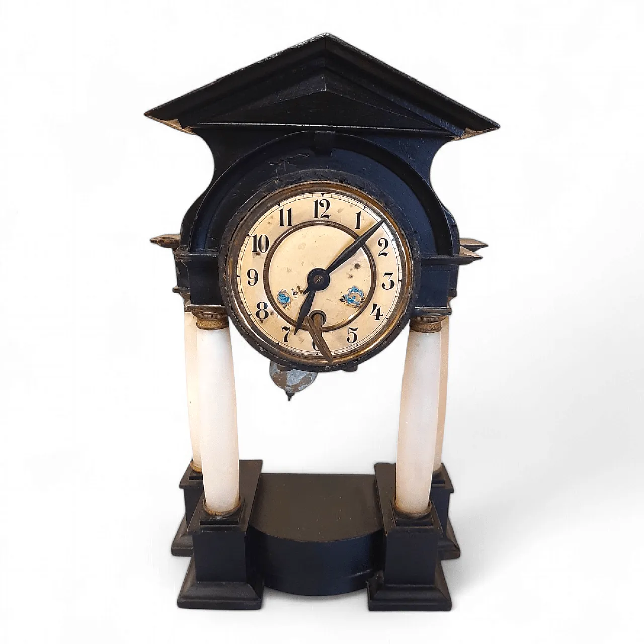 Temple clock Empire style, 19th century 17