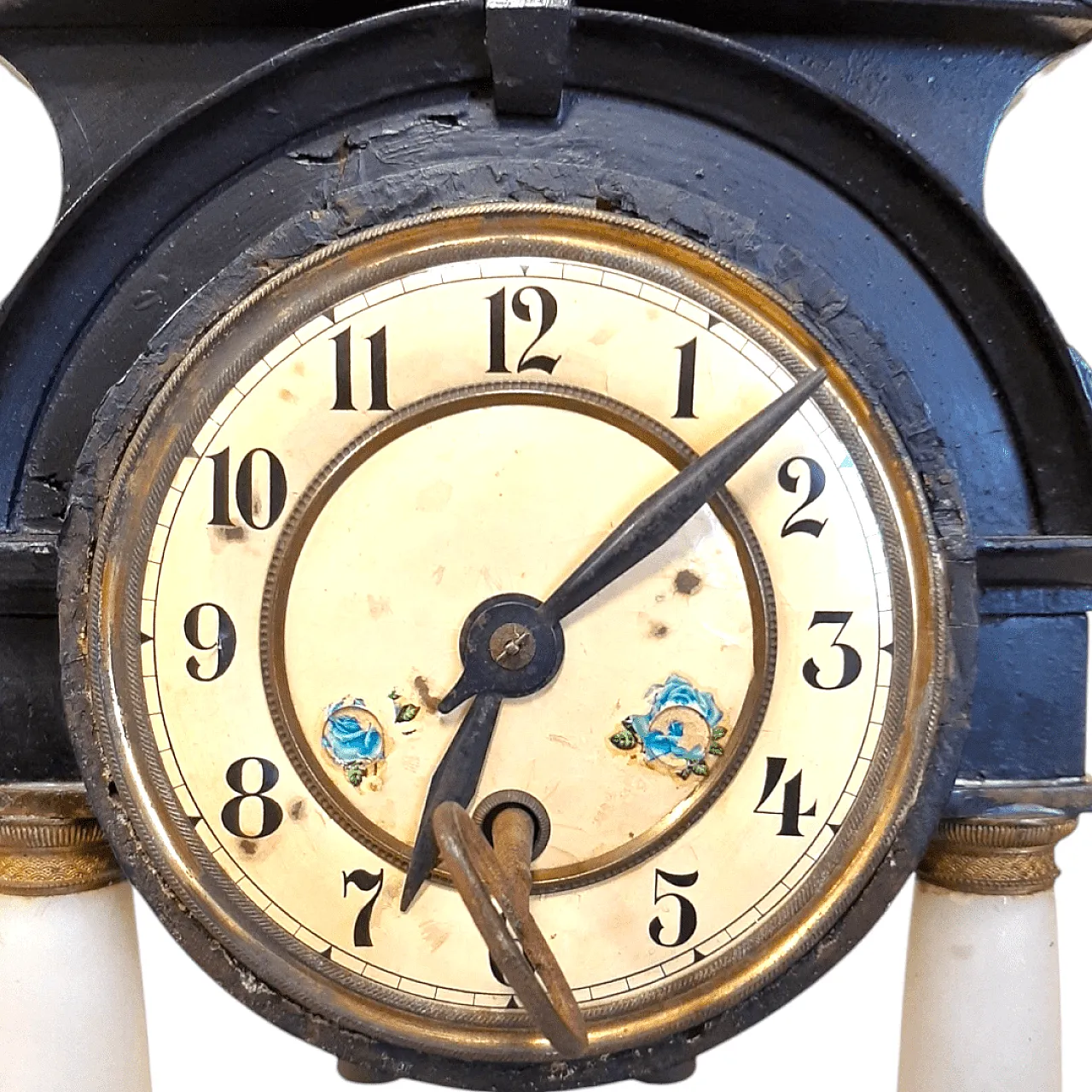 Temple clock Empire style, 19th century 18