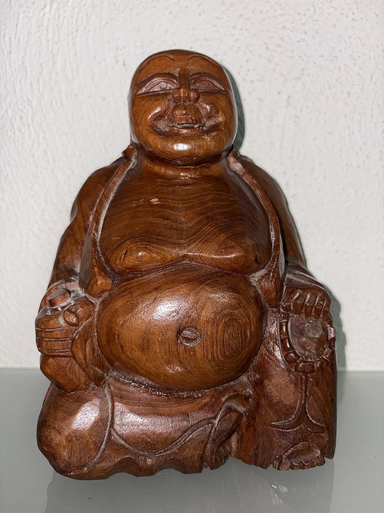Buddha in legno, anni '50 1