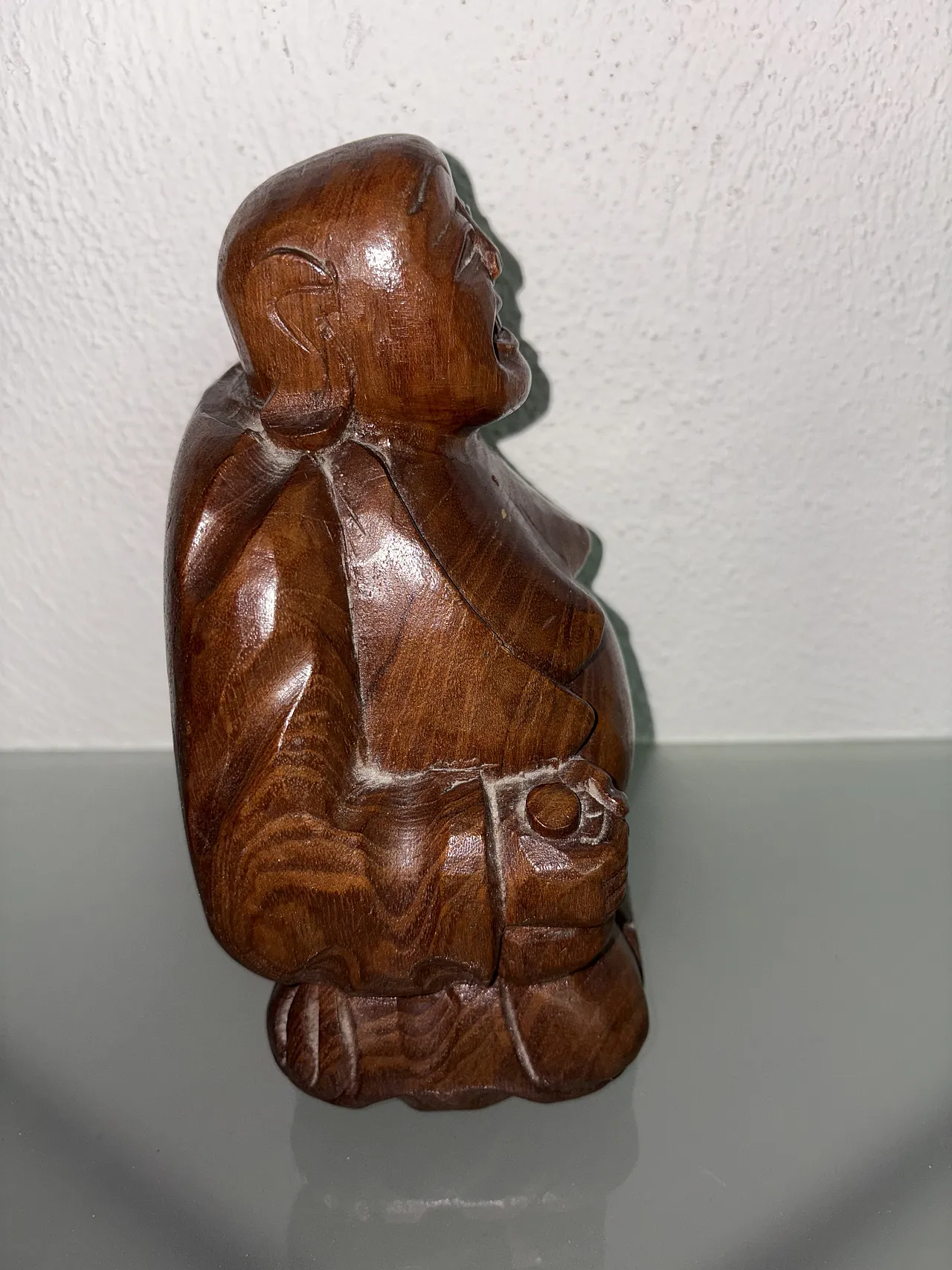 Buddha in legno, anni '50 3