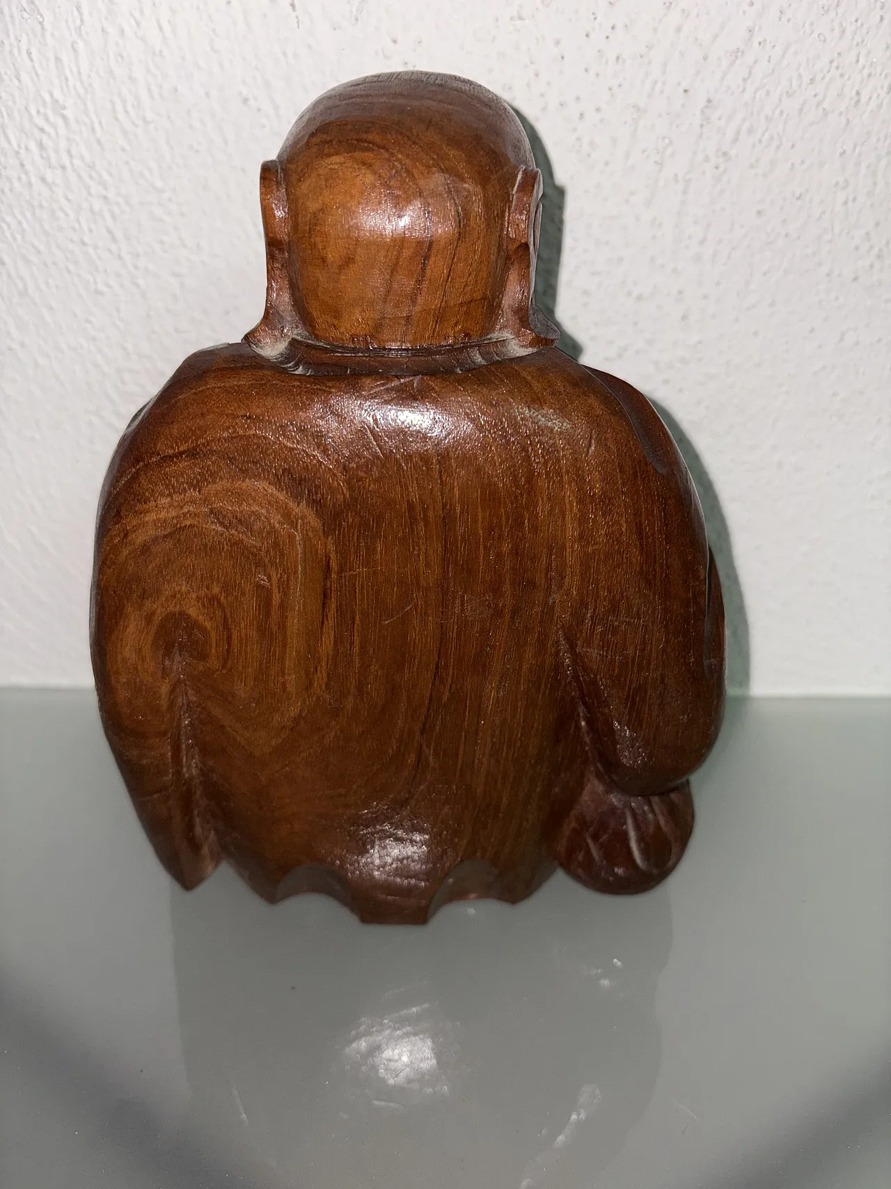 Buddha in legno, anni '50 4