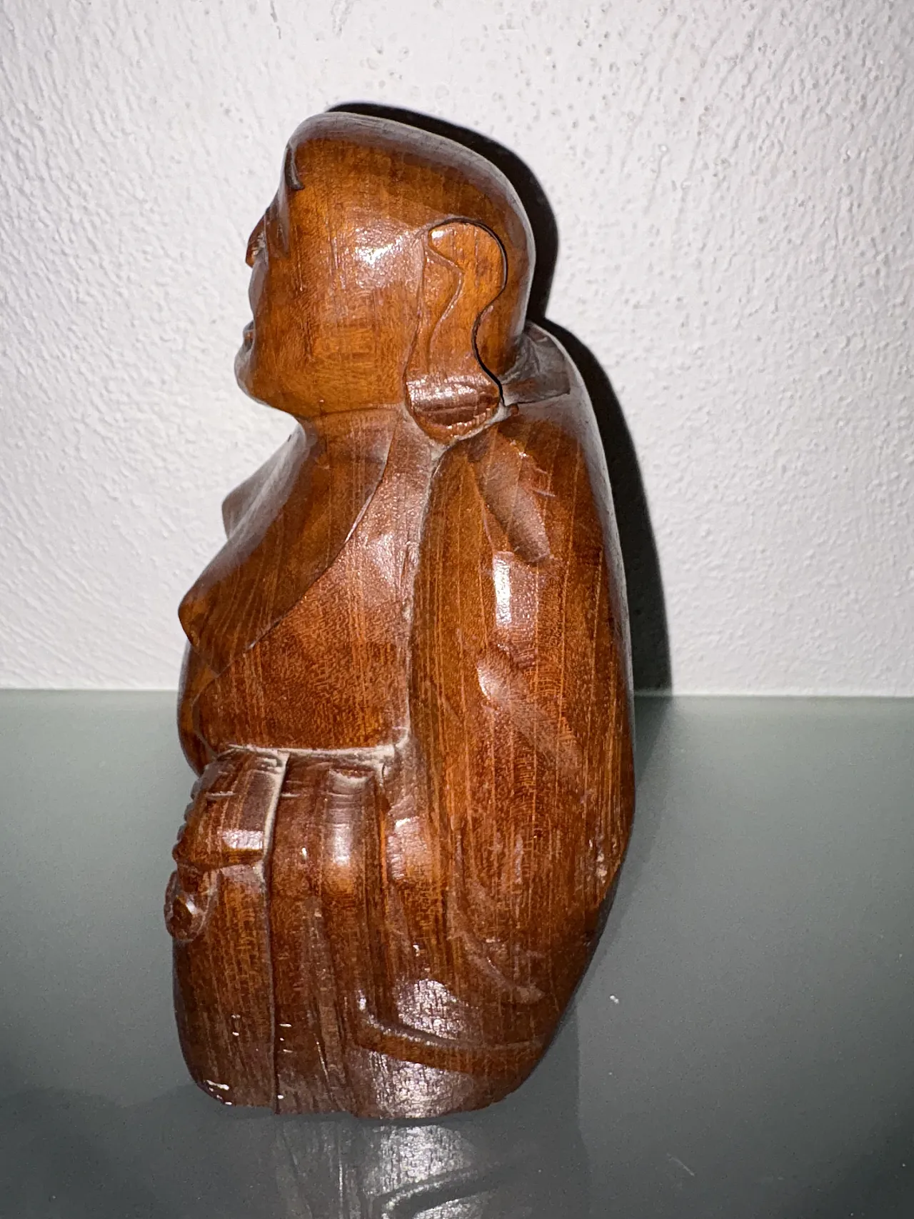 Buddha in legno, anni '50 5