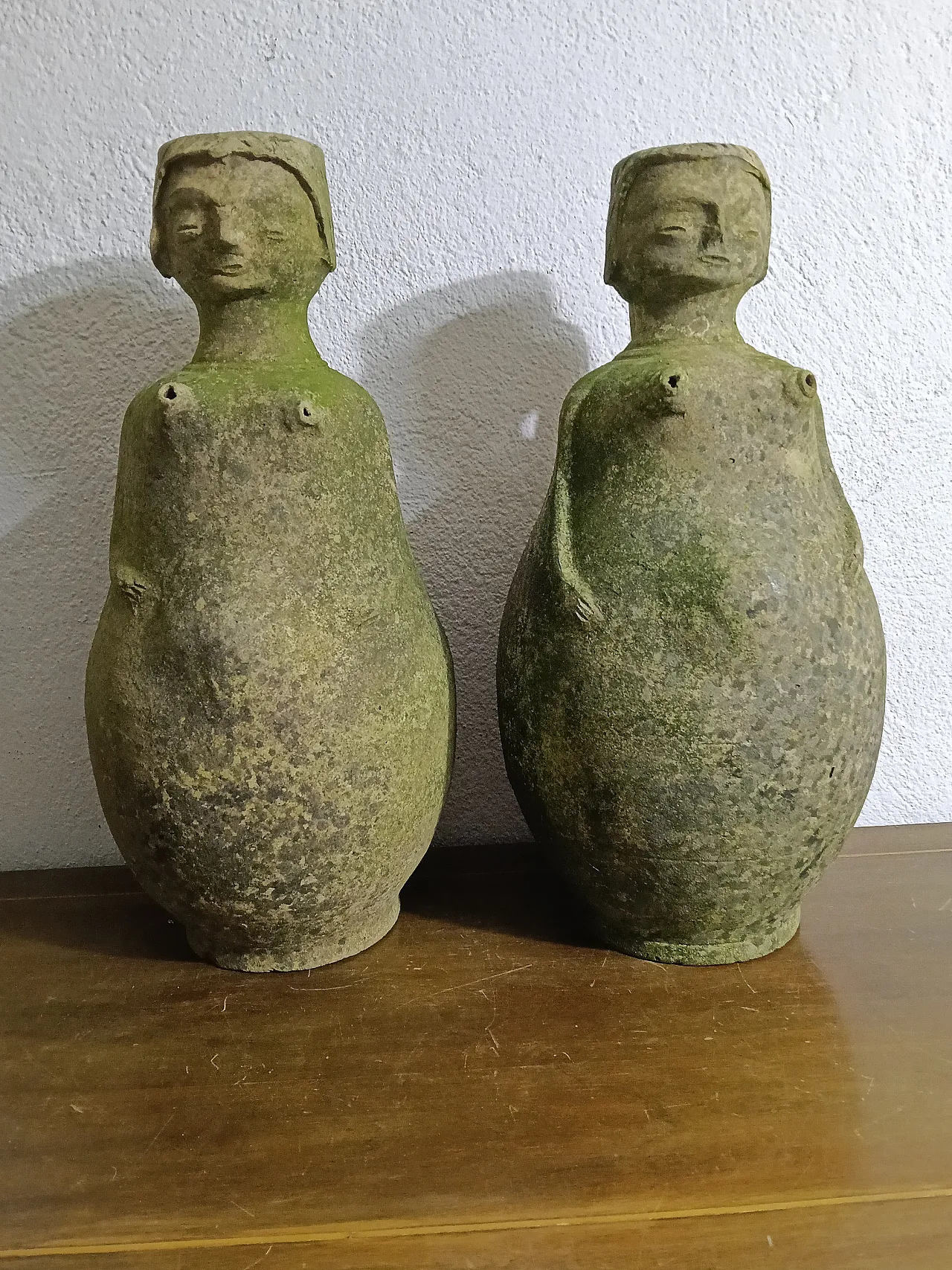 Coppia anfore antiche antropomorfe 1