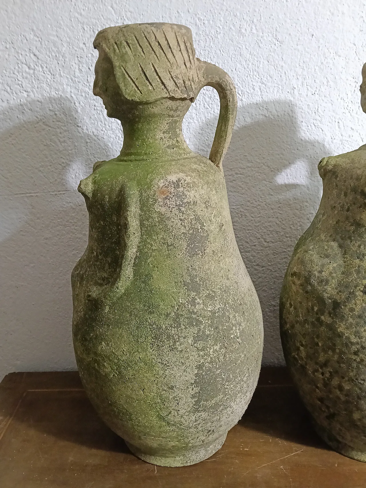 Coppia anfore antiche antropomorfe 7